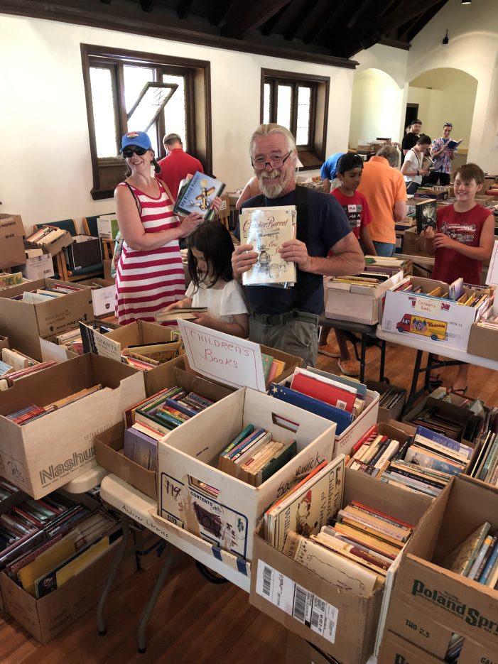 Fourth of July Book Sale Brings Happy Buyers