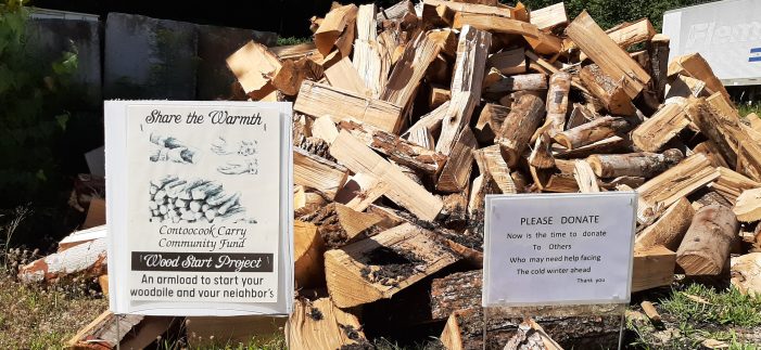 Wood Pile at Transfer Station Needs Donations of Cordwood