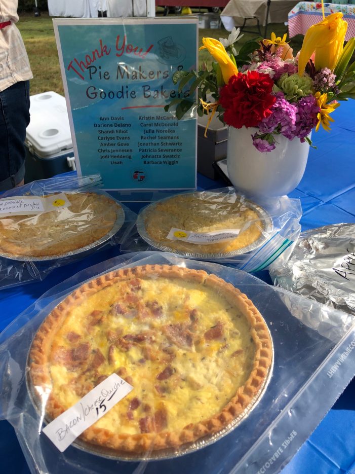 Successful Pie Sale and Bandstand Supper Benefits WCA Programs