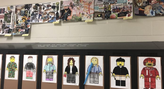 Collages and Lego Characters Depict Students’ Future Dreams