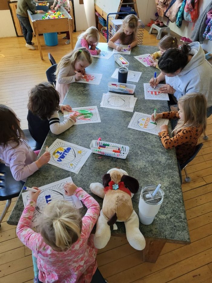 EAVP Teaches Preschoolers About the Importance of Voting