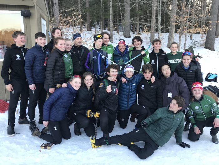 Boys Nordic Ski Team Wins Lakes Region Championship