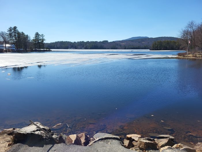 April 11 Sees Ice Out on East Andover’s Highland Lake