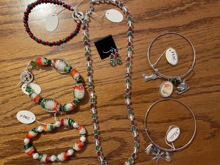 Holiday Jewelry at Andover Thrift & Gift Shop