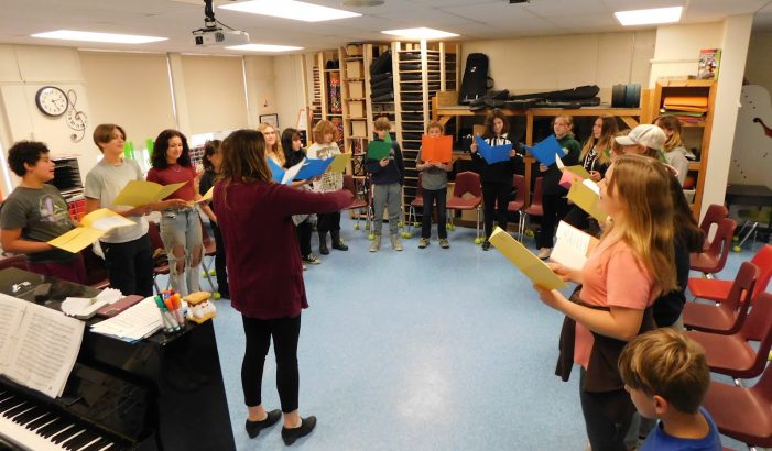 AE/MS Music Program Makes A Comeback with Band and Chorus