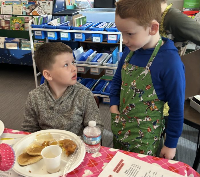 AE/MS 2nd Grade Students Host Heart Healthy Breakfast