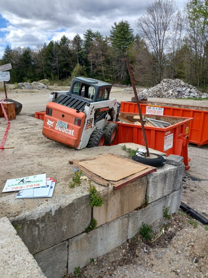 Andover Transfer Station Bobcat Operator Gets Scare