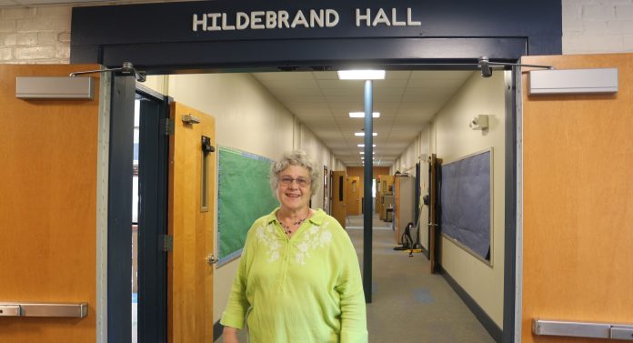 AE/MS Dedicates Hallway to Gretchen Hildebrand