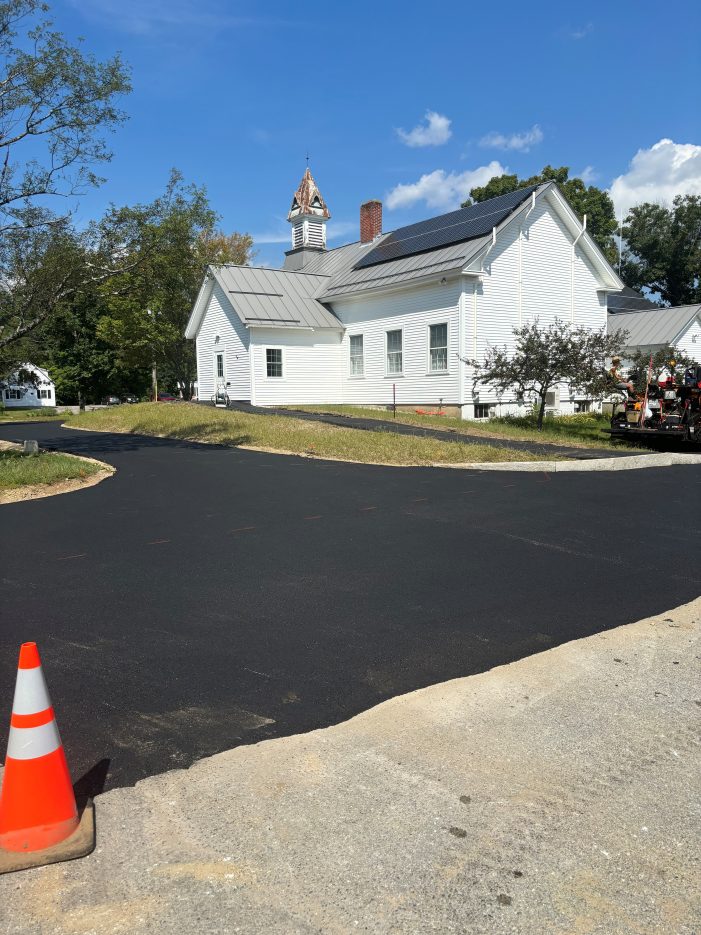 Andover Library Receives Final Ramp Paving