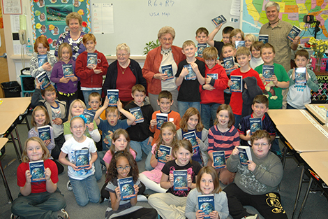 AE/MS Third Graders Get A Special Literary Treat