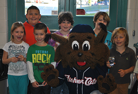 AE/MS Joins Fisher Cats Reading Challenge