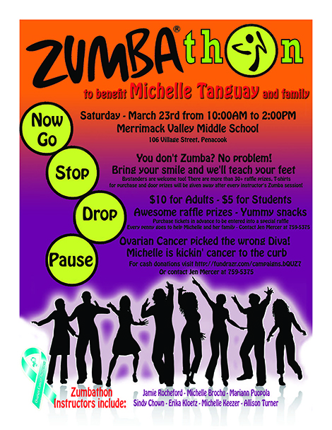 Zumba-thon to Benefit Ovarian Cancer Victim