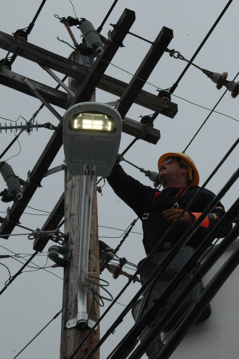 New Street Lights on Main Street Improve Safety, Save Money