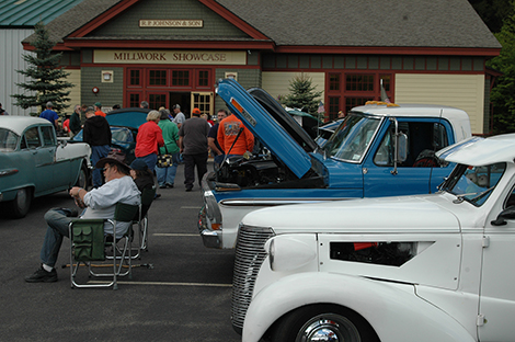 On May 17, RP Johnson and Son kicked off its Customer Appreciation  weekend with Cruize-In Night at the Millwork Showcase. Andover's Road Relics car club and Newport's Car Nutz were out in force with beautiful vintage cars and trucks. The crowd enjoyed free food and had a chance to sign up to participate in RP Johnson and Son's upcoming "We Build It Forward" event on June 15. Photos: Charlie Darling