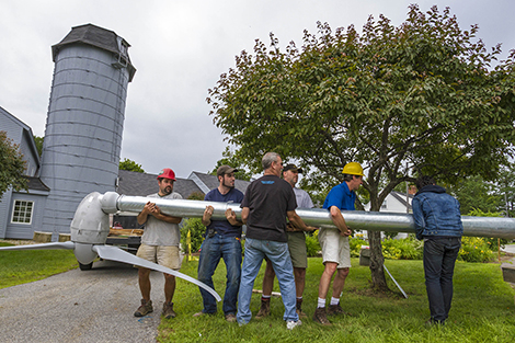 Colby-Sawyer College’s First Wind Turbine Turns Heads