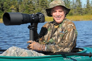 Andover's Rick "Mooseman" Libbey will give a free public presentation on Thursday, August 29, at 7 PM in the Stone Chapel on the Village Green.