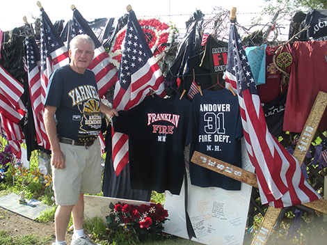 Andover and Franklin Fire Departments Honor Arizona Hotshots