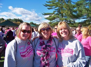 Members of the Just for Jill and Judy, Too team include Julie Gaudette, Kathy DeGrassie, and Jennnifer Bent.