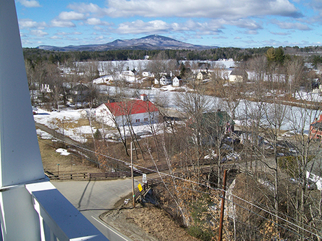 East Andover from the Church Steeple