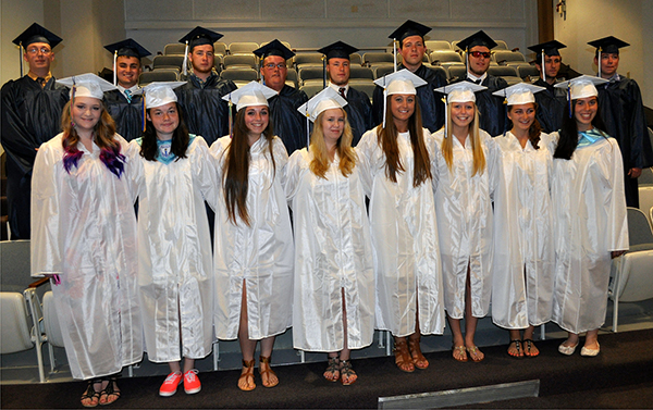 Seventeen Andover Seniors Graduate from MVHS