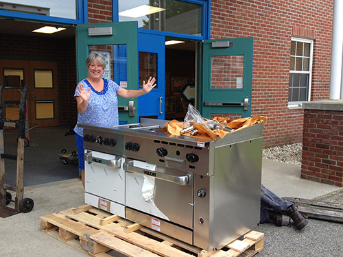 New Stove for the AE/MS Kitchen