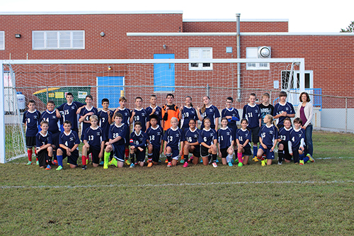 Middle School Soccer Team Off to a Good Start