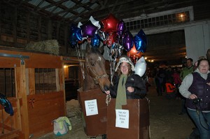 Missy Zlotocha, head coach of the Proctor Riding team and the Seery Hill AEL team, and her horse Martien. Photo: Carol Weatherbee, Snap and Shoot Photography