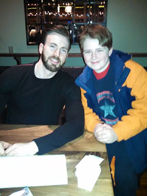 Liam Donovan Meets Captain America