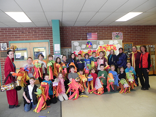 AE/MS Four Grade Celebrates Chinese New Year