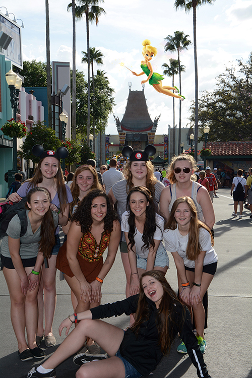 Proctor Dance Team Performs at Disney Resort