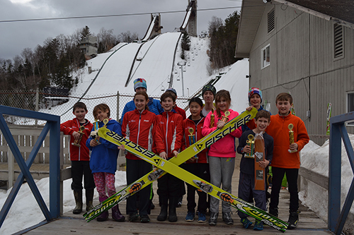 Andover Outing Club at Lake Placid Ski Jumping Meet