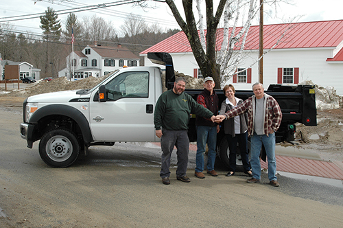 Andover’s New Town Dump Truck has Arrived