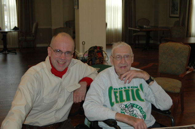 Vic Phelps Enjoying Pleasant View Center in Concord