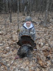 Aiden Heller Bags His First Bird