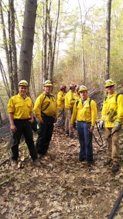 Fire Department Battling a Very Dry Spring