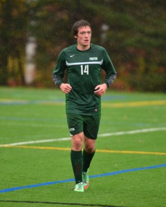 Keith Davis '16 of Andover also plays soccer at Proctor. Photo: Scott Allenby