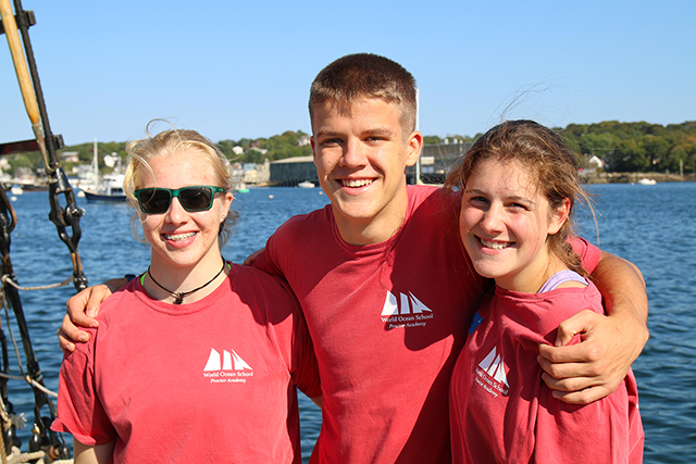 Three Andover Students Set Sail for St. Croix