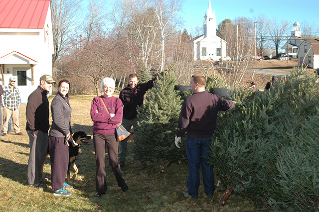 AFD Holds Its Annual Christmas Tree Fundraiser