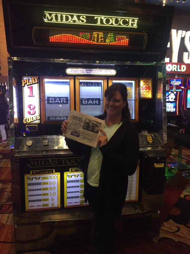 In November, Angela Jones Carlson celebrated her 40th birthday in Las Vegas at the New York-New York Hotel and Casino.