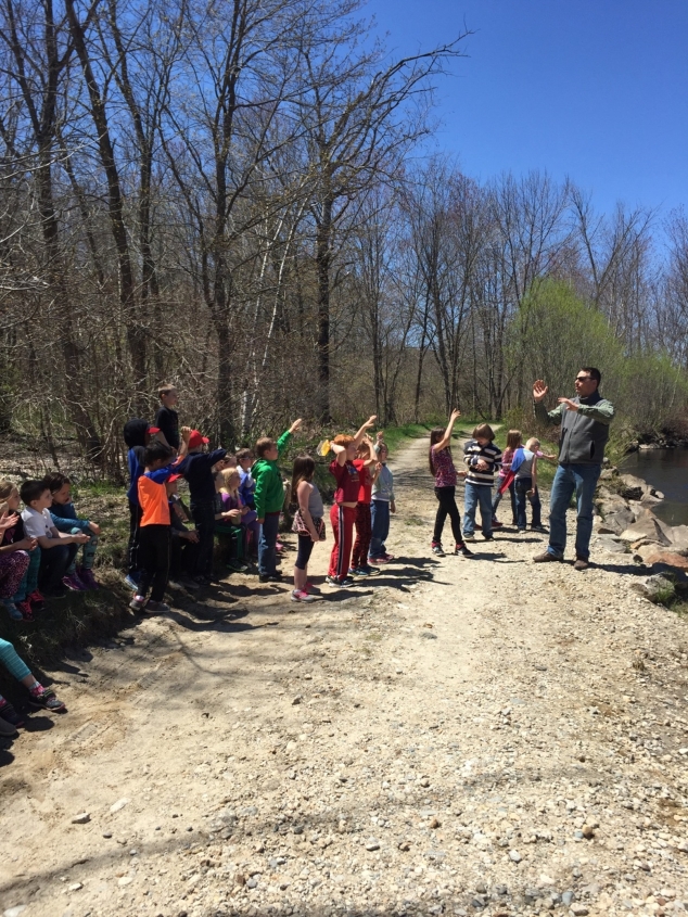 Second Grade Enjoys a Rock Walk