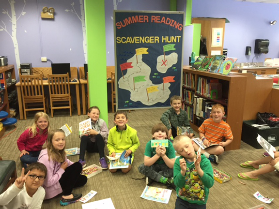 Summer Reading Scavenger Hunt at AE/MS