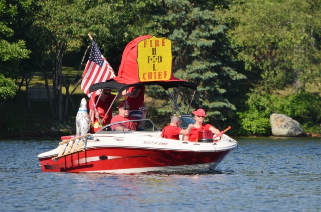 “Fire Chief” Boat Float Wins Annual HLPA Parade