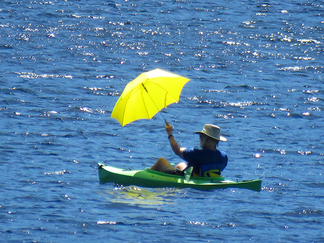 Fun in the Sun on Bradley Lake