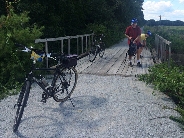 FNRT Members Perform Bridge Inspections on Rail Trail