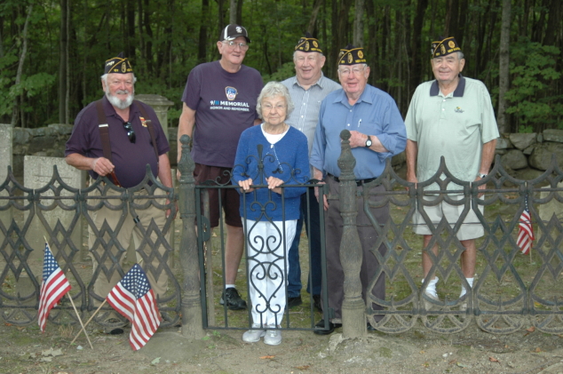 Philbrick Cemetery Receives a New Gate