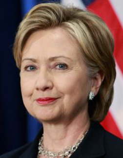 President, Democrat, Hillary Clinton