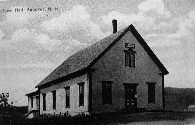 Remembering the Old Andover Town Hall