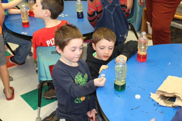 First Graders Run Experiment