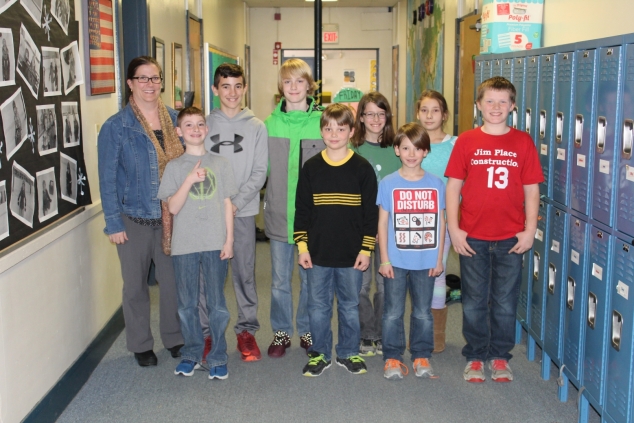 AE/MS Continued Their Celebration of Pi in March