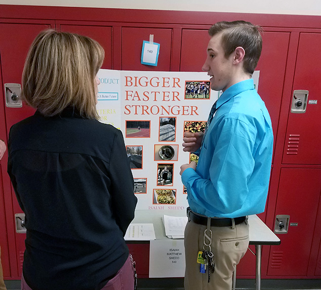 Andover Seniors Showcase Projects at MVHS